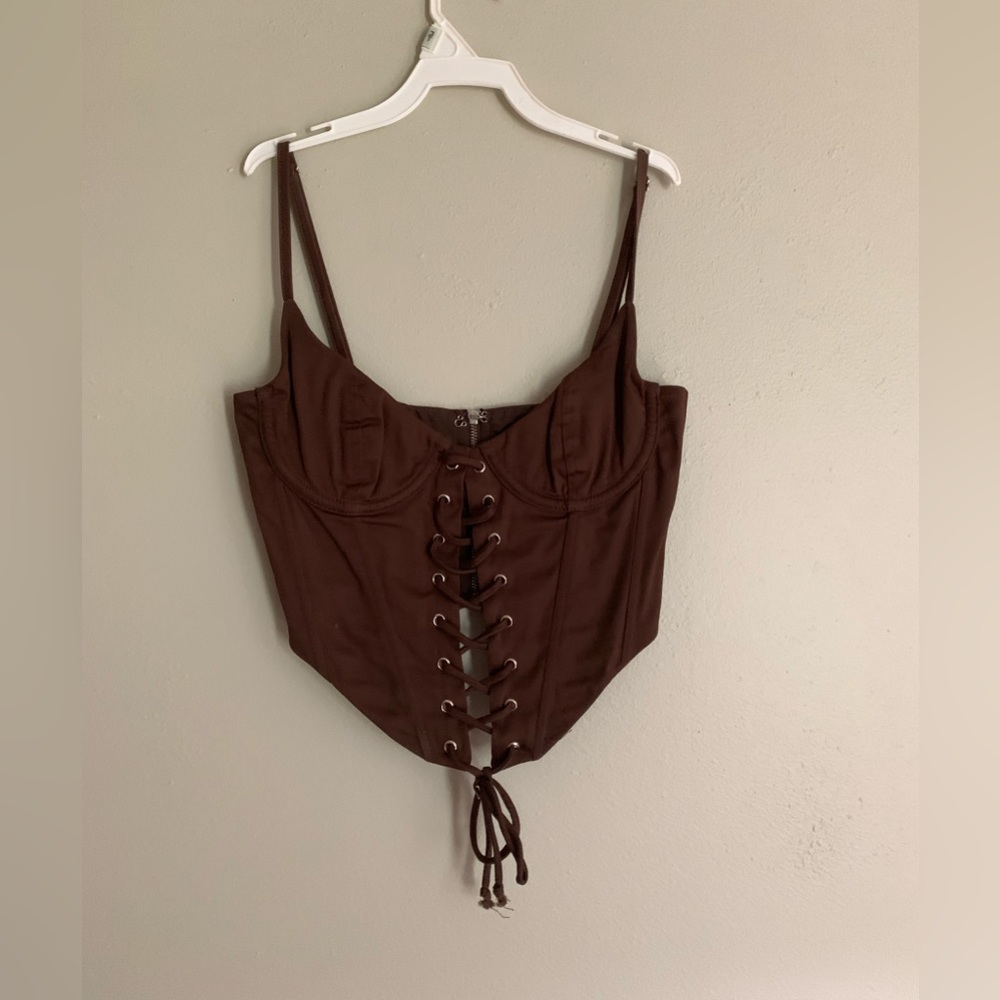 WhiteFox bustier top